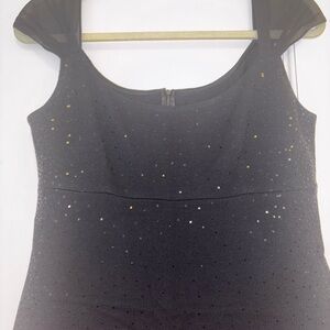 Glitter St. John’s evening dress